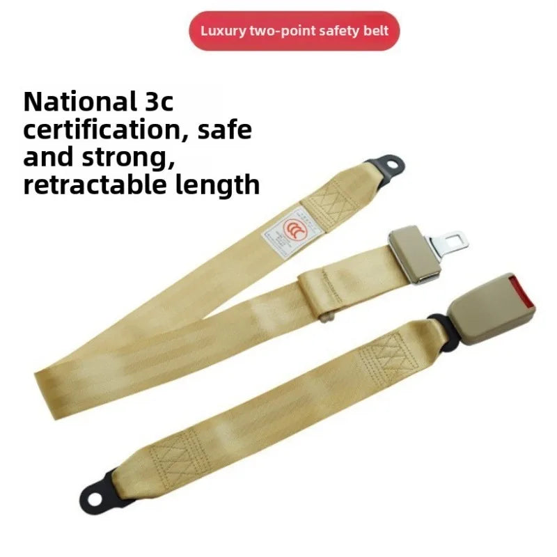 Universal 2-Point Adjustable Truck Seat Belt - image 8