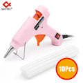 20W Hot Melt Glue Gun with Switch.Suit 7mm Glue Stick Mini Industrial Adhesive Hot Gun Electric Heat Temperature Gun Repair Too