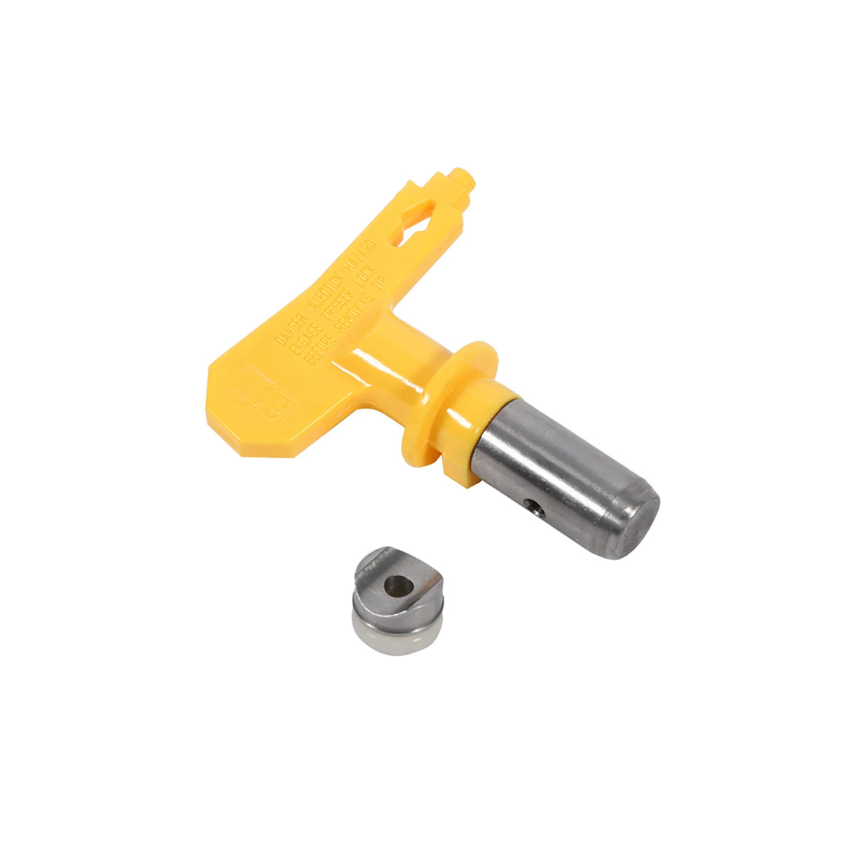 Reversible Tungsten Steel Airless Paint Spray Gun Tip Nozzle Accessory Home Garden