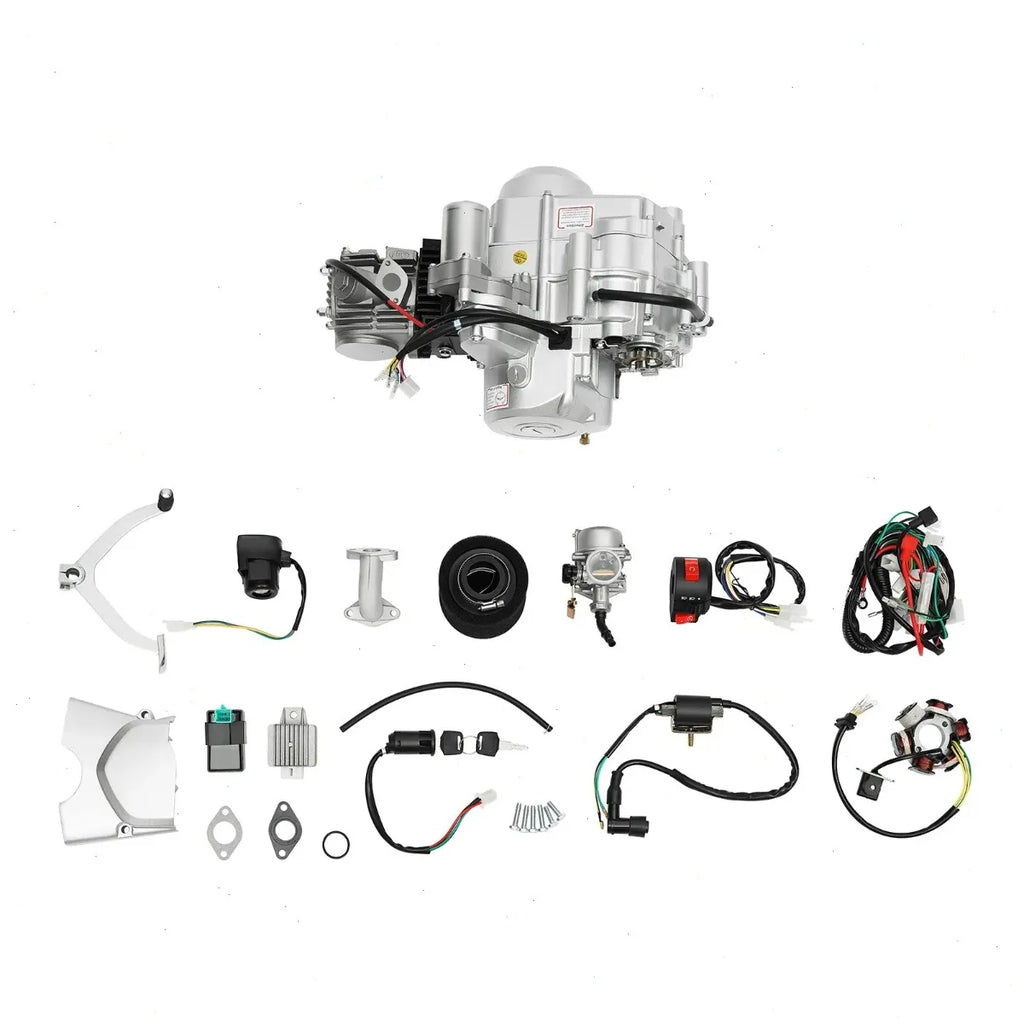 125cc 4-Stroke Semi-Auto Engine Kit for ATV and Quad