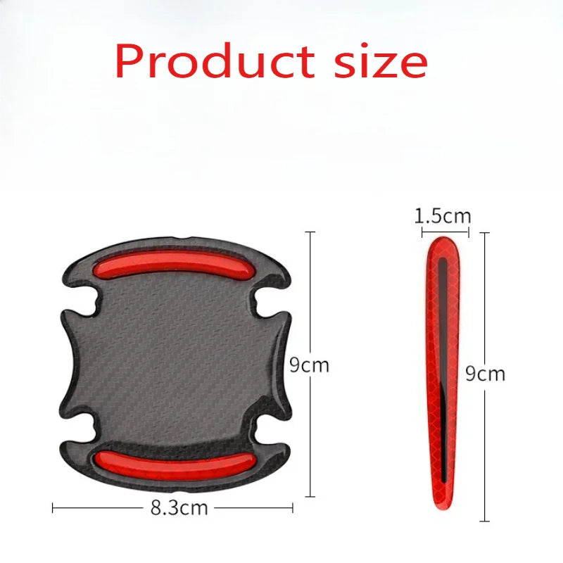 Protective Film for Car Door Handles - 8 Pcs Set - image 3