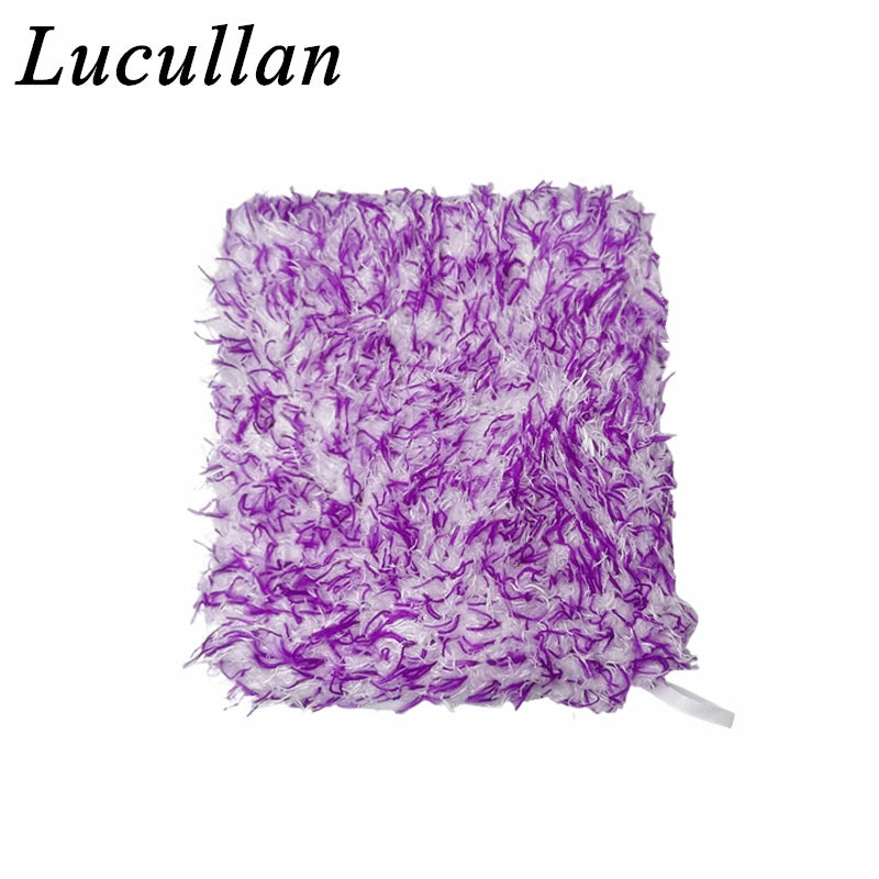 Microfiber Car Wash Pad with Side Opening, 7 x 8 Inch