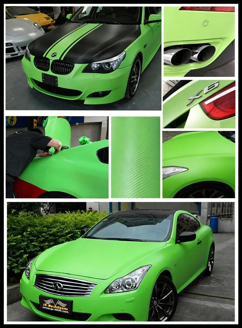 3D Carbon Fiber Vinyl Wrap Roll 150cm for Car & Motorcycle Styling - image 11
