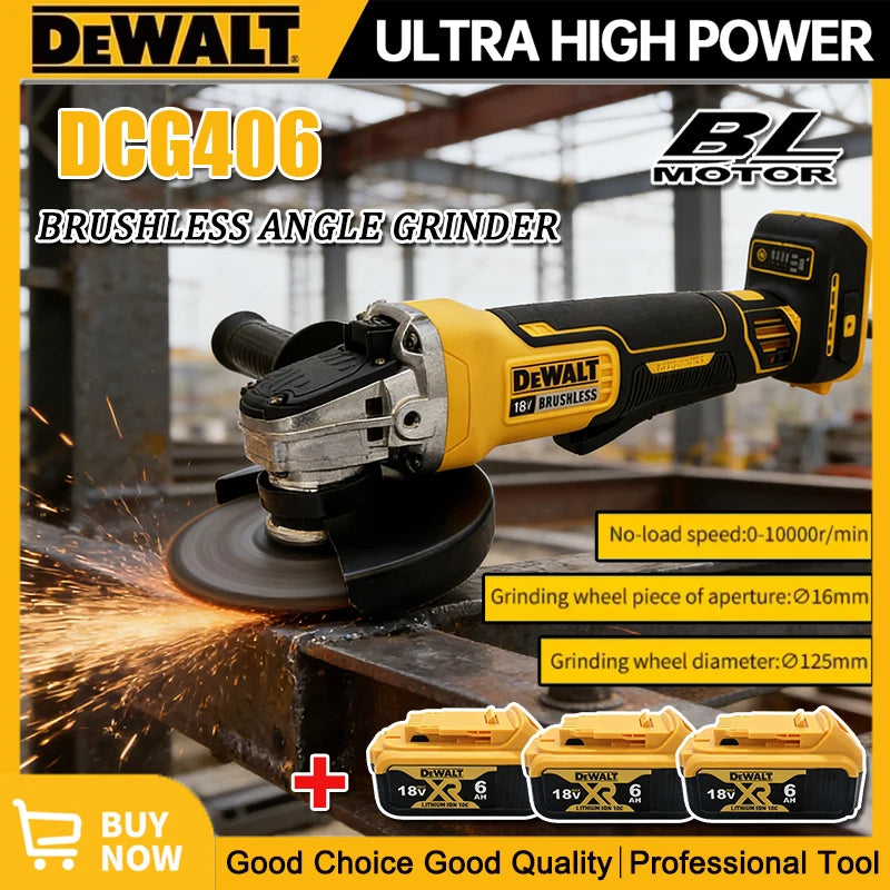 Cordless Brushless Multi-Tool Kit - Angle Grinder, Cutter, Jigsaw - image 11