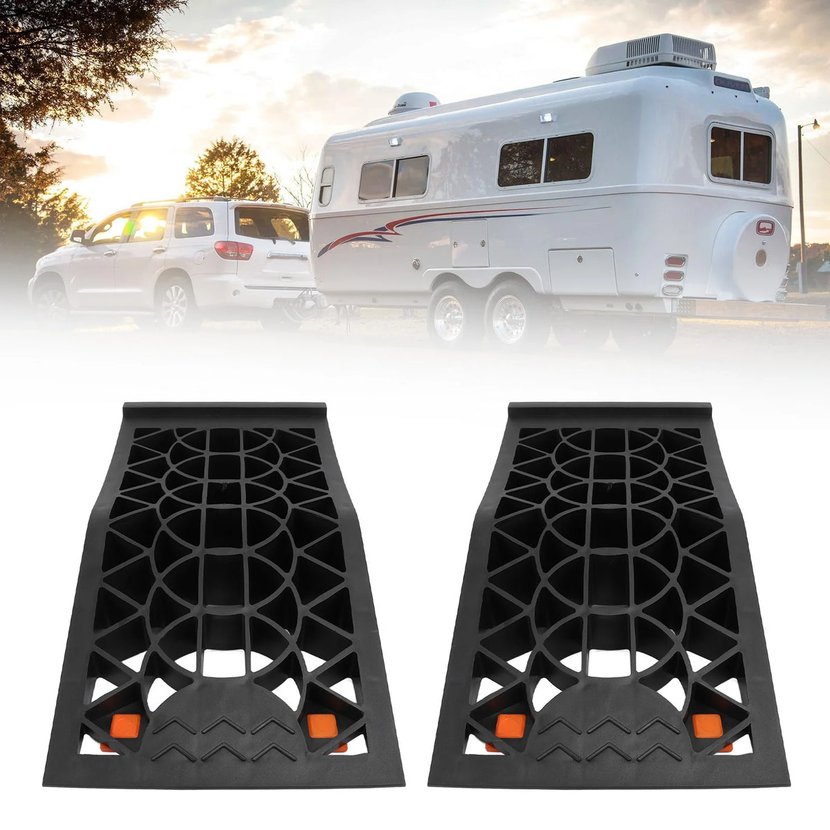 New Car Ramps Vehicle Service Ramp Portable Enhanced Stability Stable Lift Firm Hold for Vehicle Maintenance and Safe Lifting