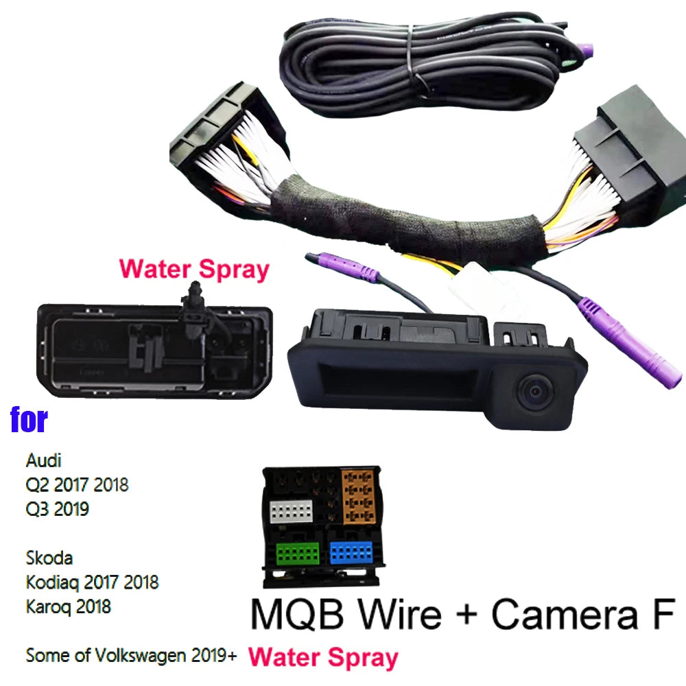 Dynamic Rear View Camera for VW Audi & Skoda | 140° CanBus - image 33