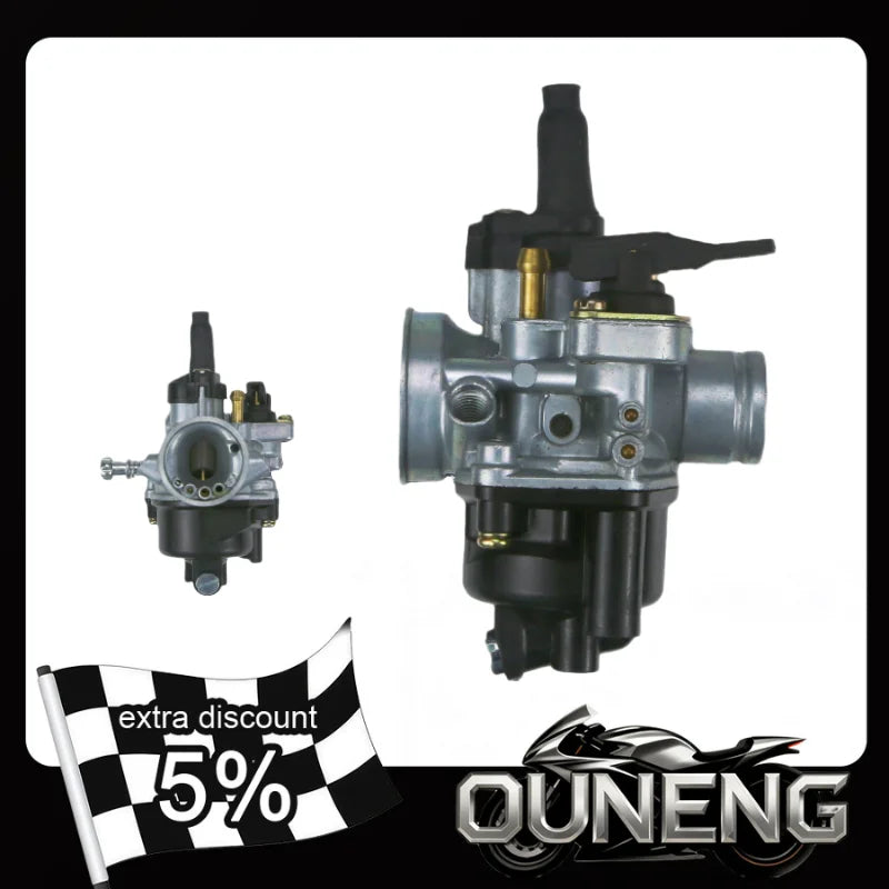 PHVA17 17.5mm Carburetor for Derbi & Tomos Motorcycles