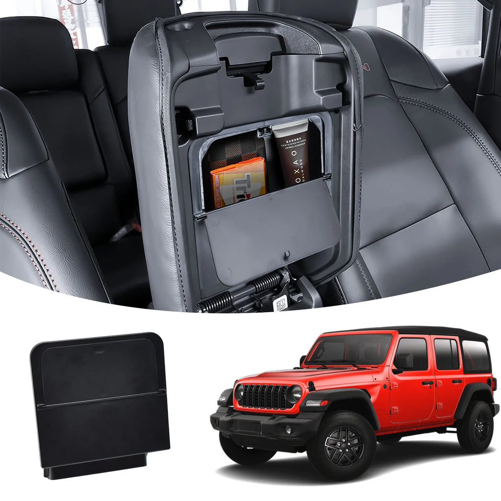 Hidden Center Console Organizer for Jeep Wrangler JL and Gladiator
