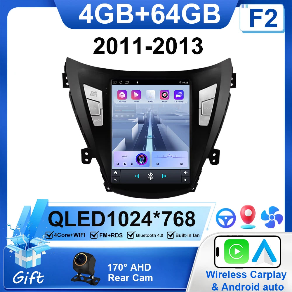 9.7-inch Android Car Stereo with GPS for Hyundai Elantra 2011-2016 - image 18