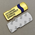 3D Metal Hybrid Lettering Emblem Badge Decal for Trunk and Fender - view 7