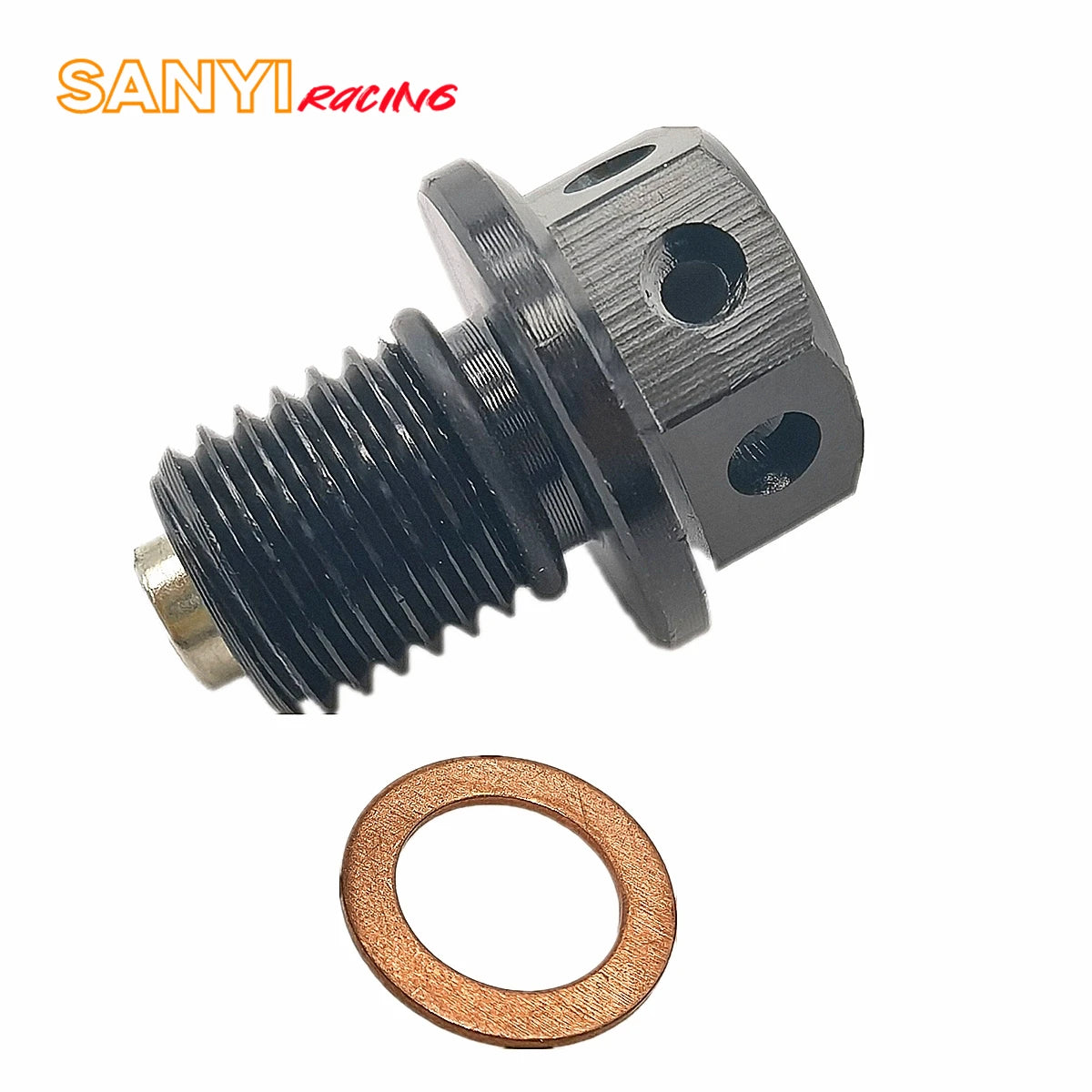 M12 x 1.5 Magnetic Oil Drain Plug and Washer for Honda Pit Bikes - view 13