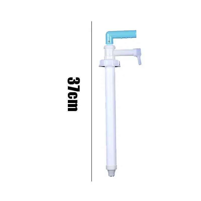 Manual Liquid Transfer Hand Pump for Oil Drum Fuel, Backflow Prevention