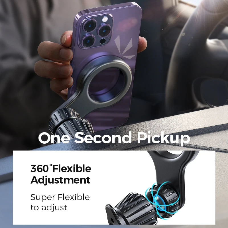 Universal Magnetic Car Phone Holder for Air Vents - image 5