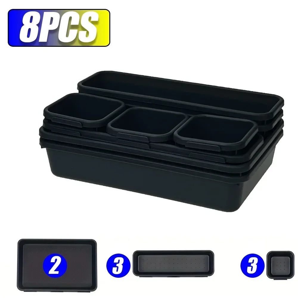 Drawer Organization 8/26/47pcs Tool Tray Divider Set for Workbench Cabinet Garage