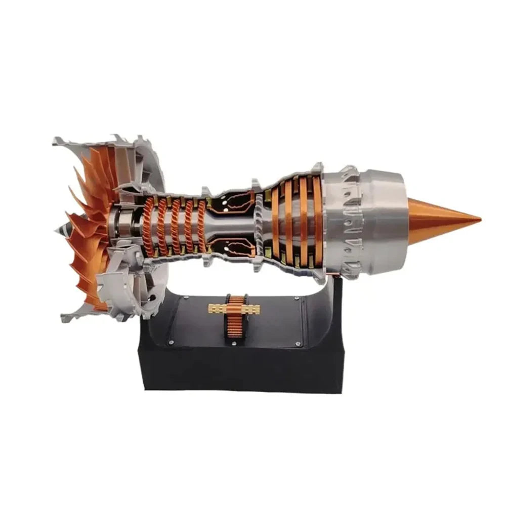 TR900 Turbofan Aircraft Engine Model Kit, Educational Build - view 2