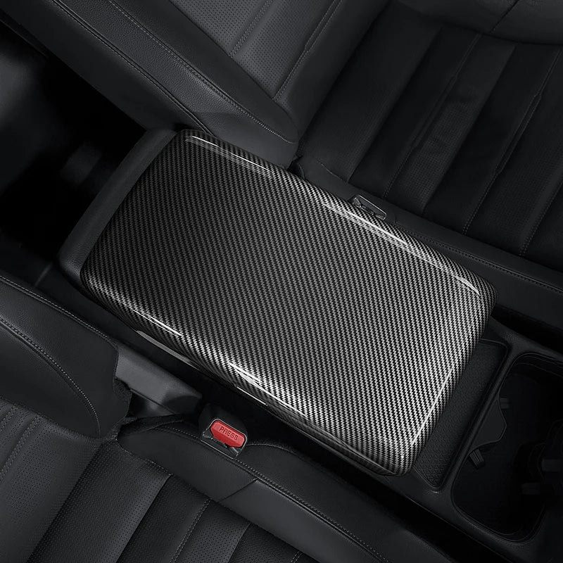 For Honda CR-V CRV 6th Gen 2023 2024 2025 Hybrid ABS Car Center Console Armrest Box Protect Decoration Cover Trim Accessories