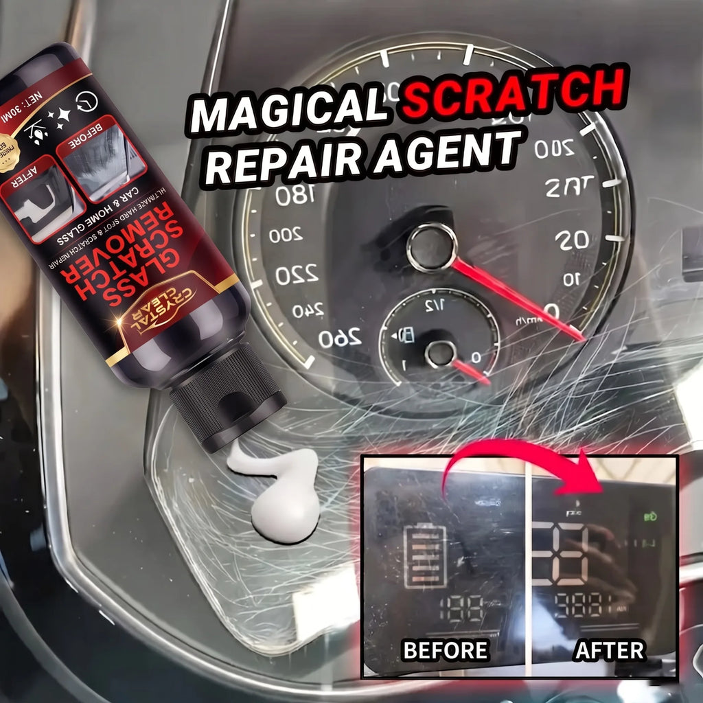 Scratch Repair Wax for Car Dashboard Screens, Glass and Acrylic
