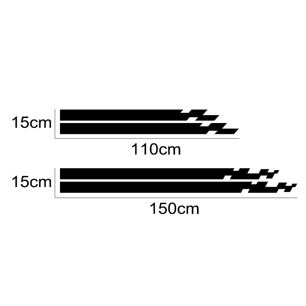 Customizable Car Hood Cover Vinyl Sticker – Universal Waterproof - image 6
