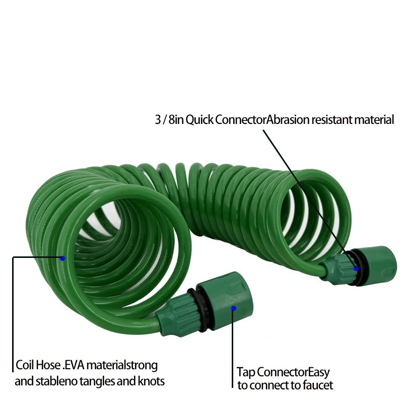Garden Hose Nozzle – Sprinkler Head & Car Wash Sprayer