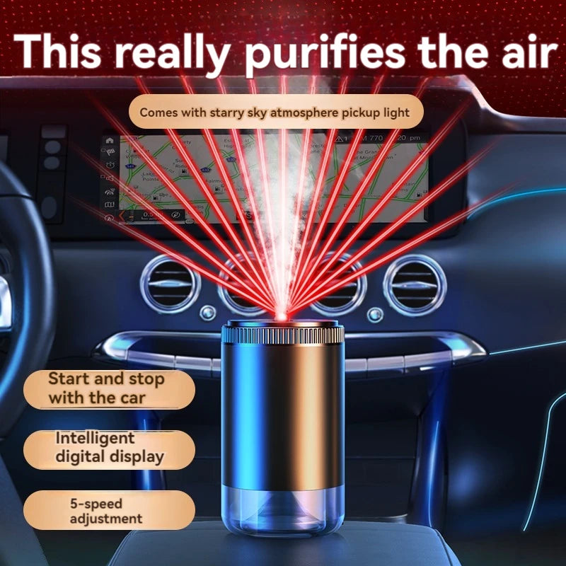 Adjustable Car Air Freshener & Essential Oil Diffuser - image 6