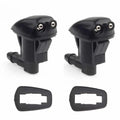 Universal Windshield Washer Nozzles - 2-Pack for Cars & Trucks
