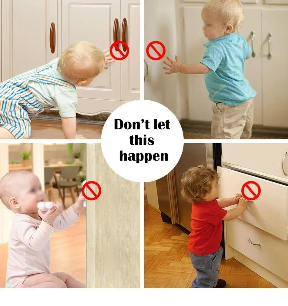 Magnetic Invisible Child Safety Locks for Drawers & Cabinets - image 8