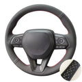 Toyota Steering Wheel Cover - Microfiber Leather, 38cm, Slip-Resistant - image 16