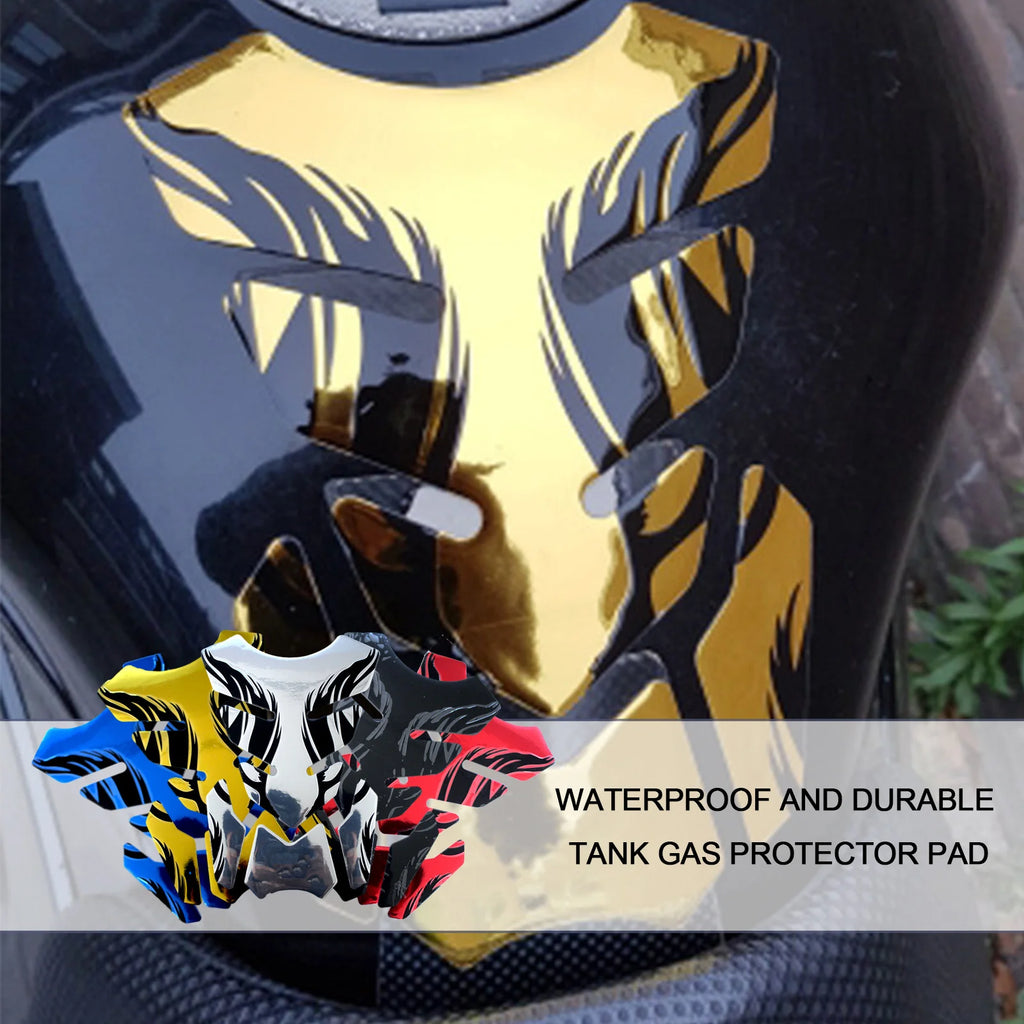 Fishbone 3D Tank Pad Reflective Protector Sticker for Motorcycles - view 2