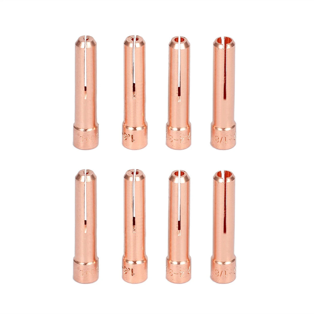 55 Pcs TIG Welding Torch Nozzle Ring Cover Gas Lens Glass Cup Kit WP-17/18/26