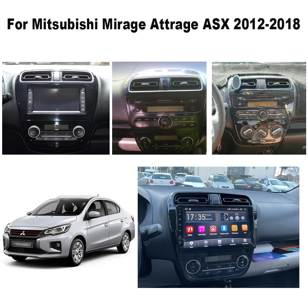 Mitsubishi Mirage 2012-2018 Android 16 Car Stereo with Wireless CarPlay - image 2