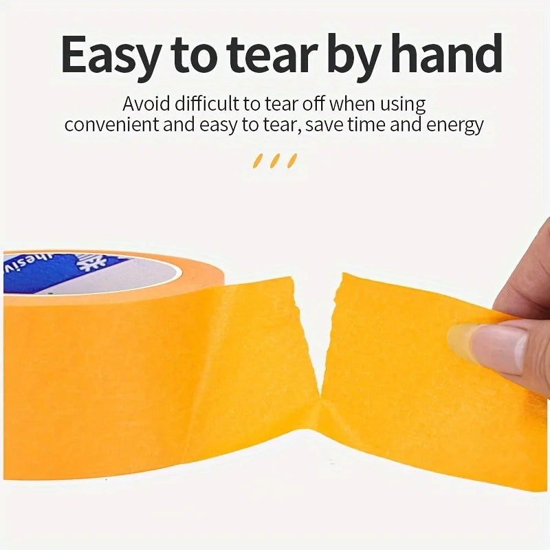 Masking tape, multi-purpose paint tape, non permeable, painting, painter, DIY craft art, decorative labels without residue,