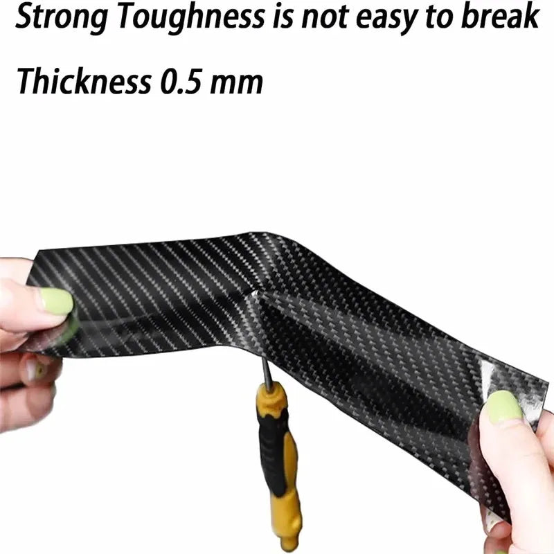 3M Carbon Fiber Car Bumper & Door Guard Protection Film - image 3