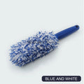 Plush Wheel and Rim Cleaning Brush for Car Detailing
