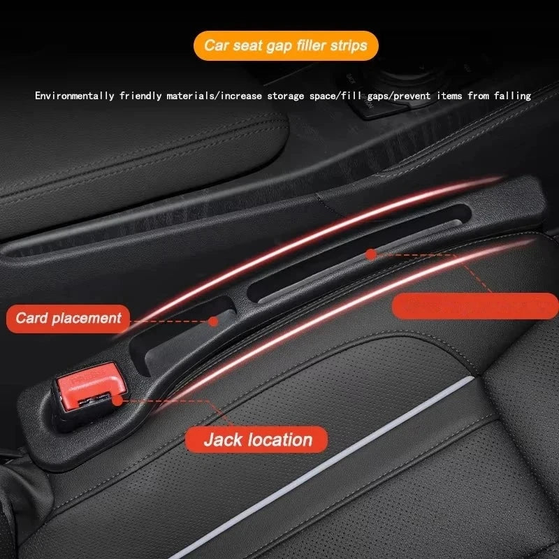 Car Seat Gap Filler Organizer – Leak-Proof Strip