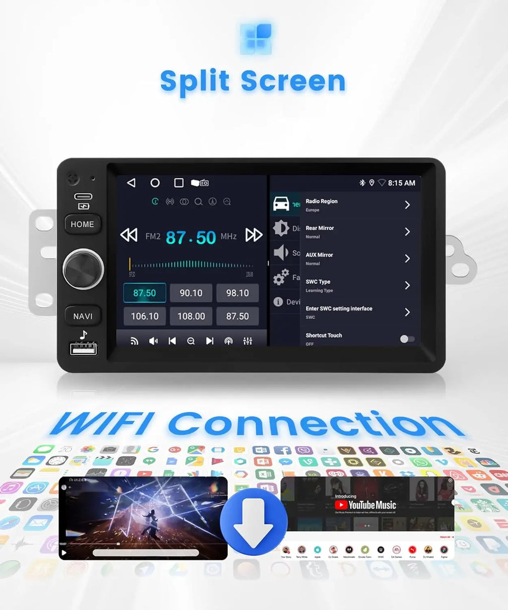 Android 13 Car Stereo for Chevy GMC | 7-inch Touchscreen with CarPlay - image 14