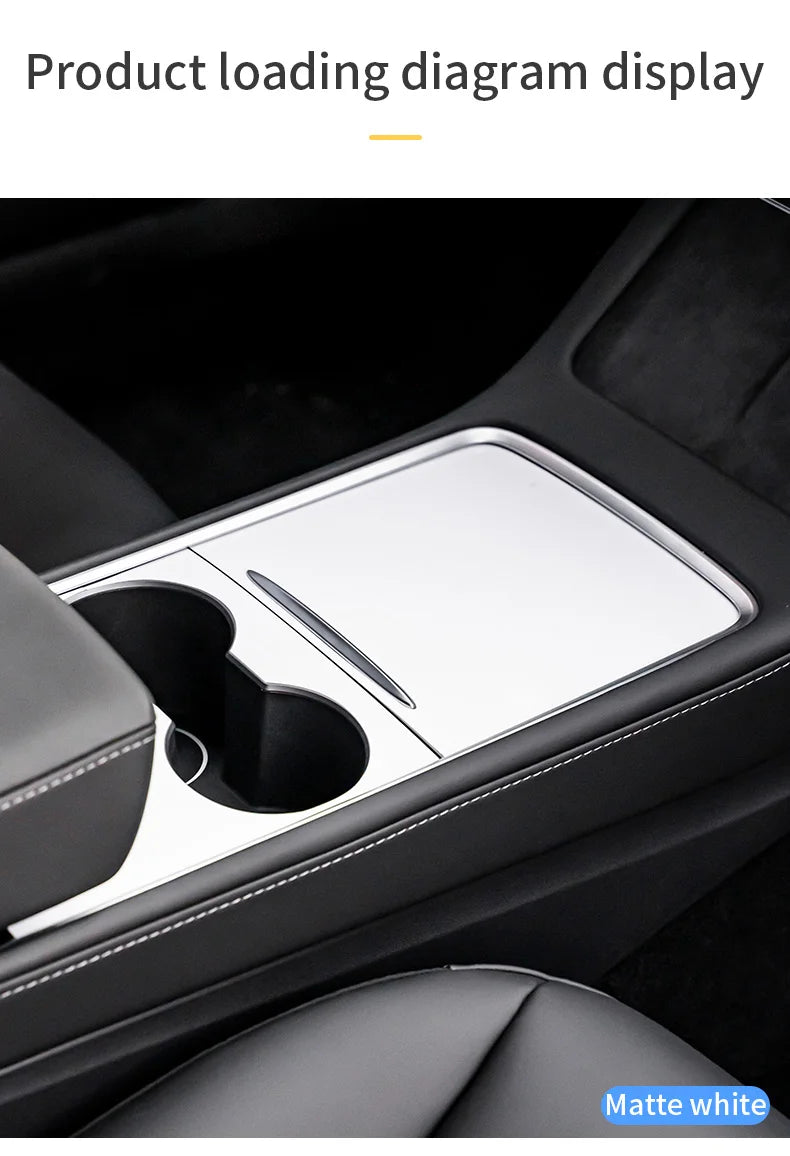 Center Console Protective Sticker for Tesla Model 3 and Model Y 2021-2025