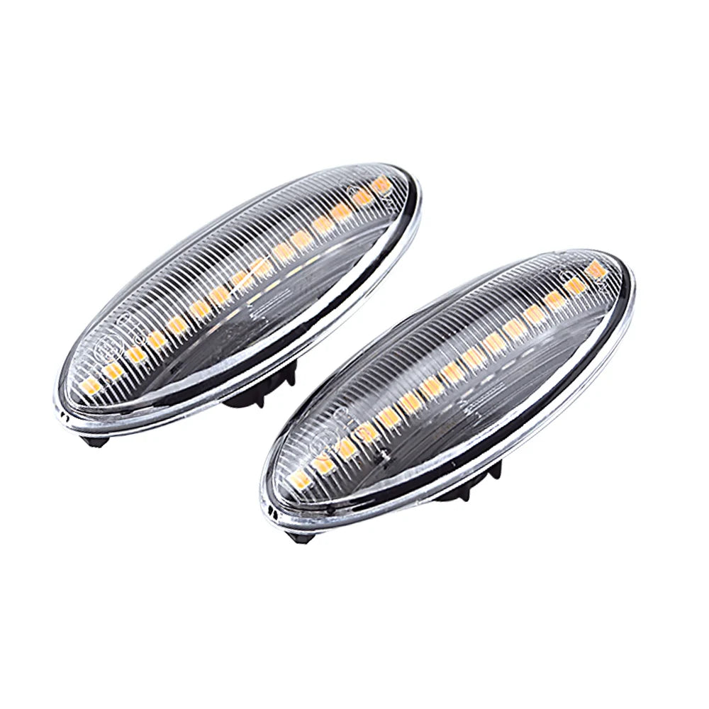 Amber Sequential LED Side Marker Lights for Toyota Yaris RAV4 Corolla - image 5