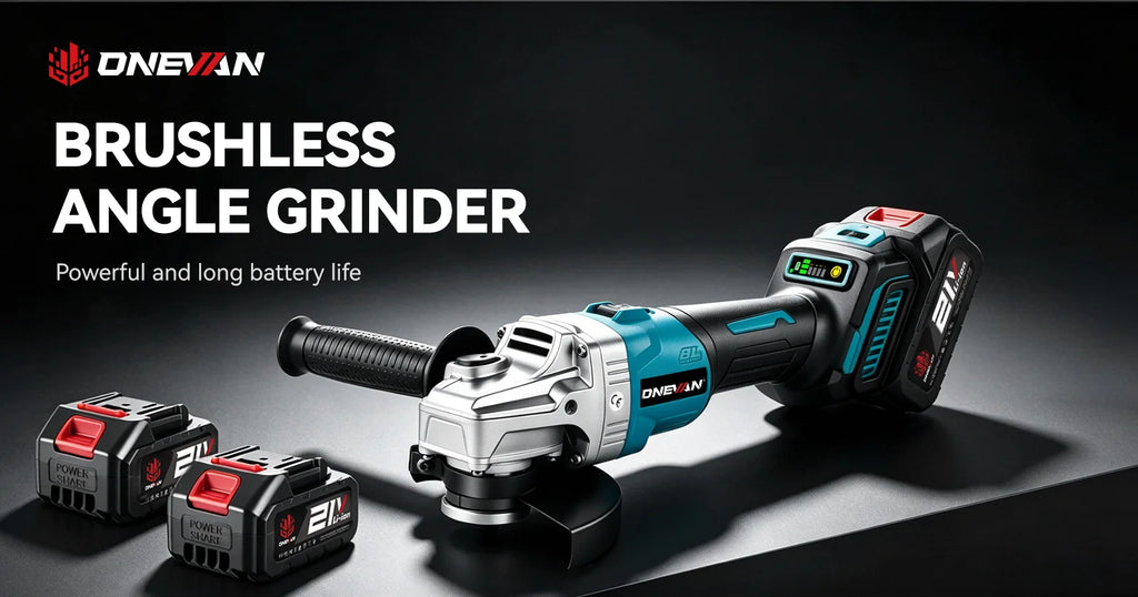 Cordless Angle Grinder 125mm 6-Speed Brushless for Makita 18V Battery - image 9