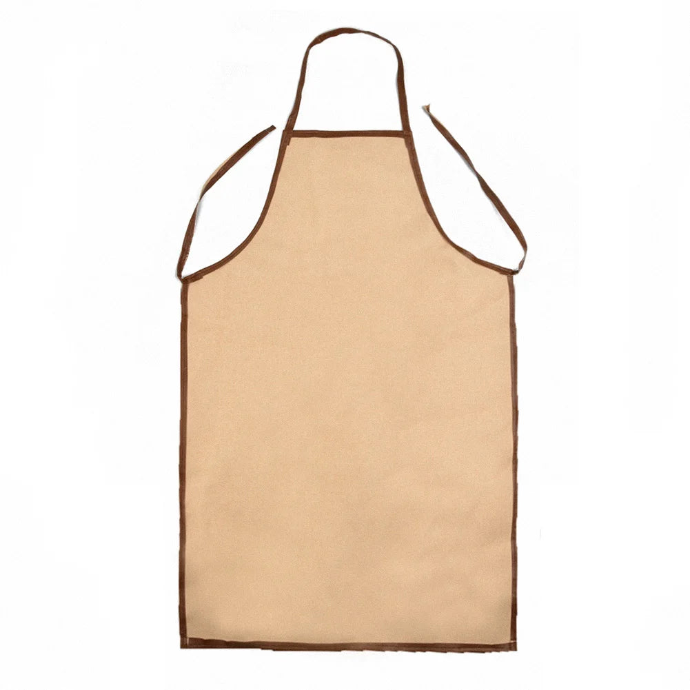 97×65CM Leather Welding Apron Polyurethane Equipments Welder Thermal Insulation Protection Wears Welding Protective Aprons