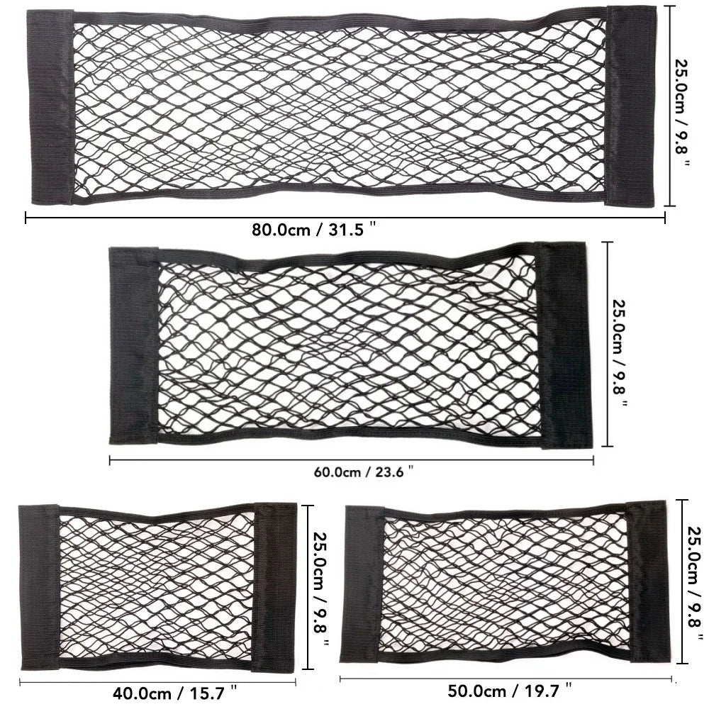 Elastic Mesh Cargo Net Pocket for Car Trunk and Seat Back