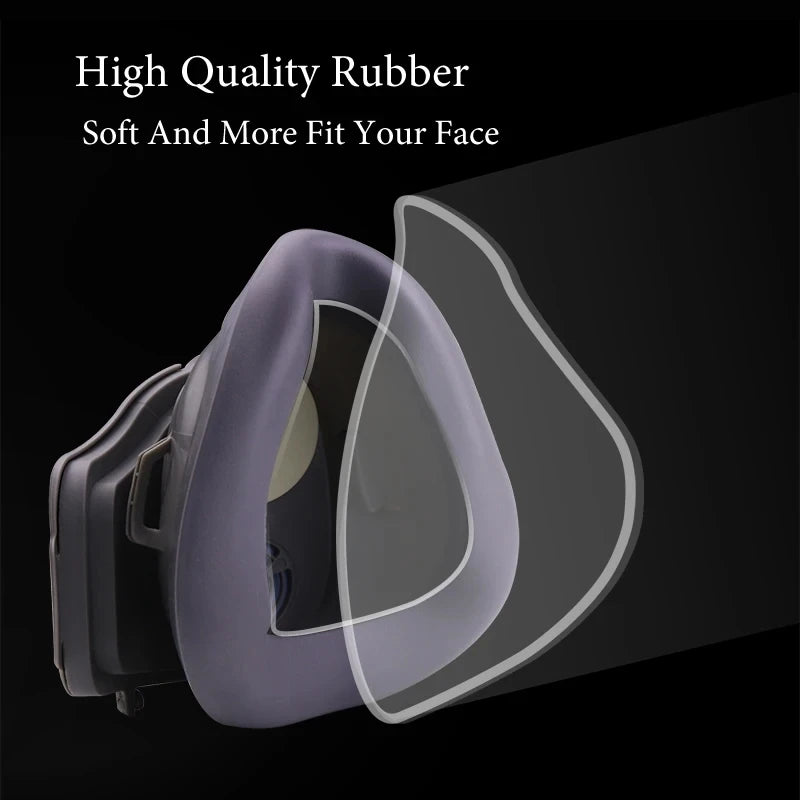 Reusable Dust Respirator Mask with Cotton Filters