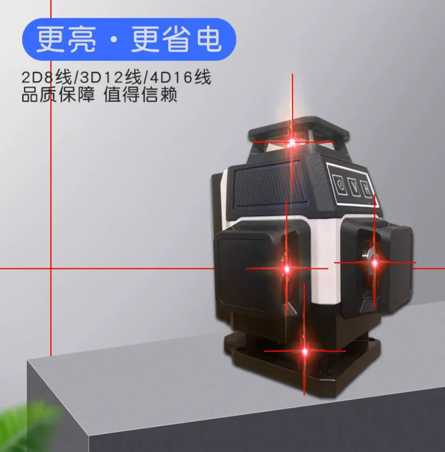 2026 New 8 Line 12 Line Super Red Laser Level High Precision Self Leveling Outdoor Infrared