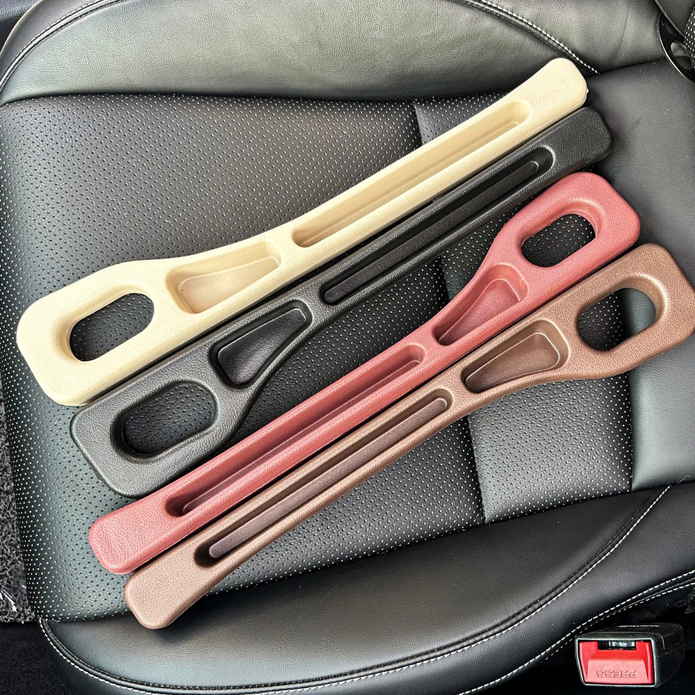 Car Seat Gap Filler with Dual Slots, Set of 2