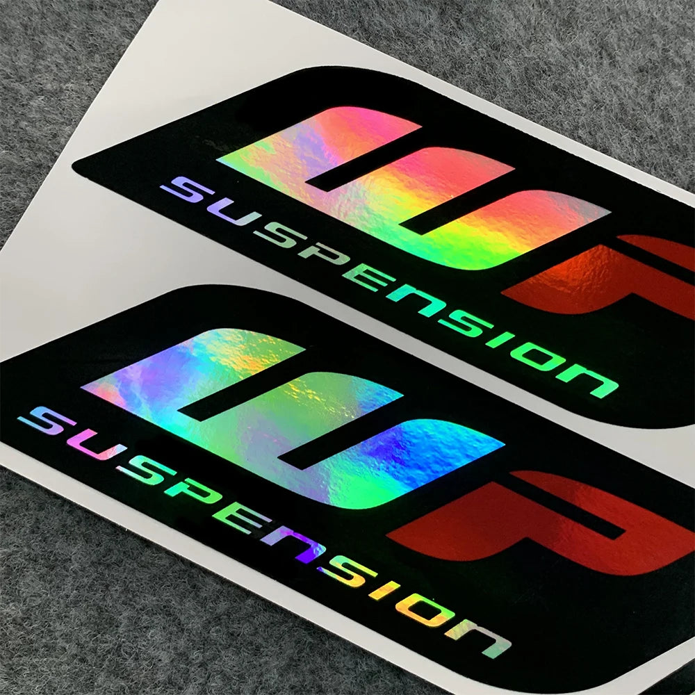 Reflective Motorcycle Fork and Windshield Sticker Set for Dirt Bikes