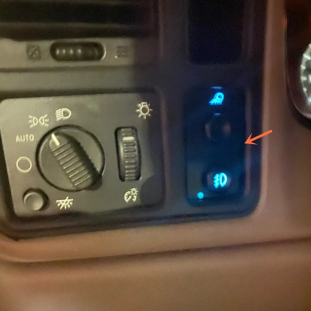 Fog Light & Cargo Lamp Switch for 2003-2007 Chevy GMC Trucks - image 11