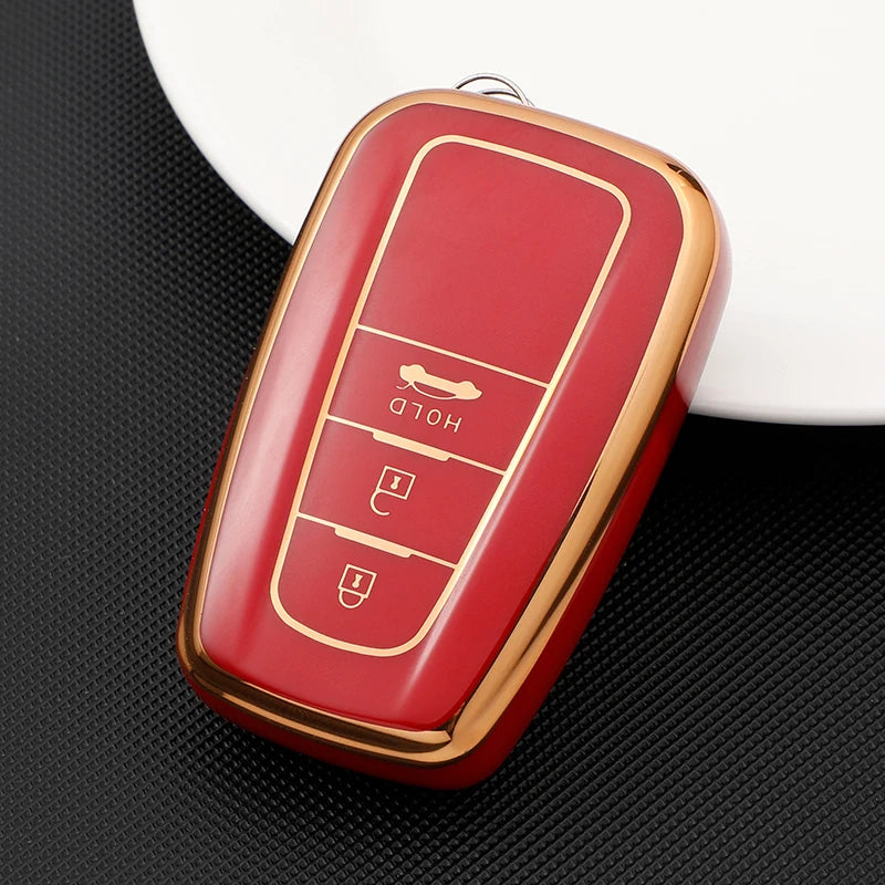 Toyota Key Fob Cover Case TPU for Camry RAV4 Corolla 2017-2022 - image 15