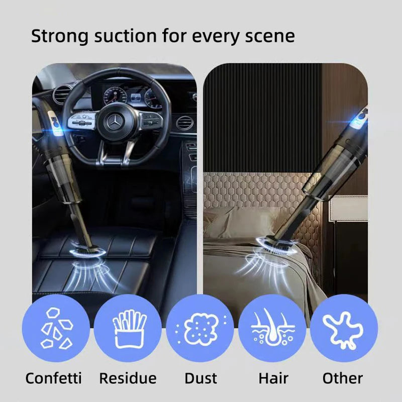 Handheld Cordless Car Vacuum Cleaner – Car & Home