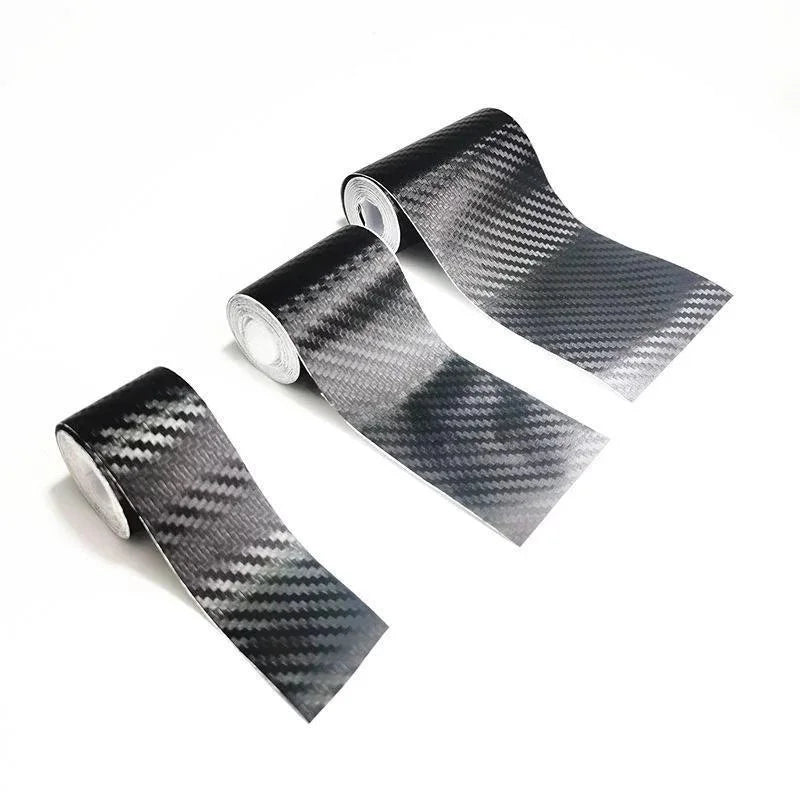 3D Carbon Fiber Protective Tape Roll for Door Sills and Mirrors