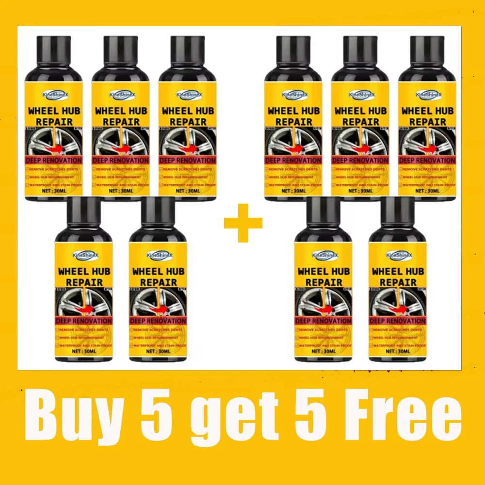 Wheel Rim Scratch Repair Paste - Restore Aluminum & Steel Rims (50ml) - image 14