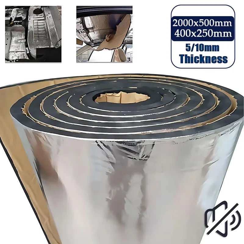 5mm Car Sound Deadening Mat - Noise & Heat Insulation